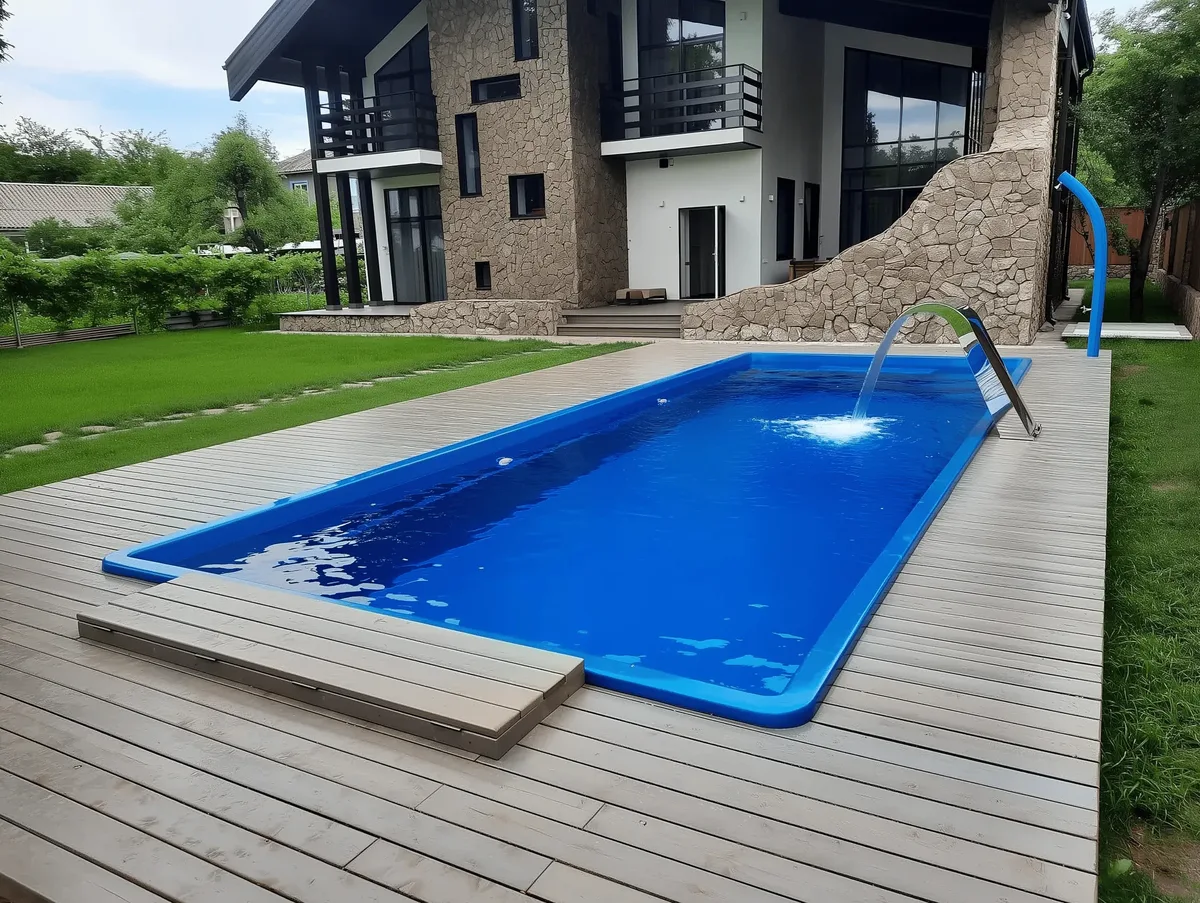 Композитный бассейн Laguna 9 — вид сверху в Муроме