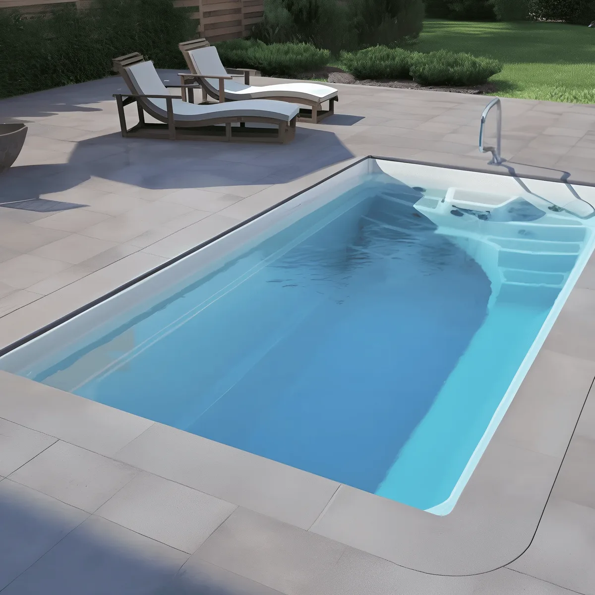 Композитный бассейн Laguna 5 — вид сверху в Муроме