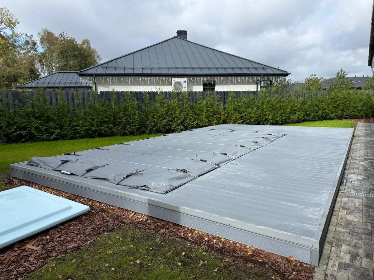 Покрывало Laguna Cover Mesh — установка в Муроме