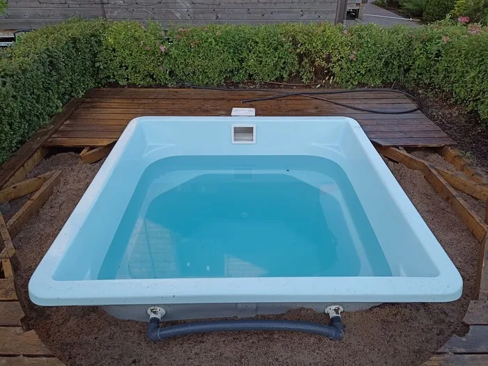 Композитная купель Laguna 2 — установка в Муроме