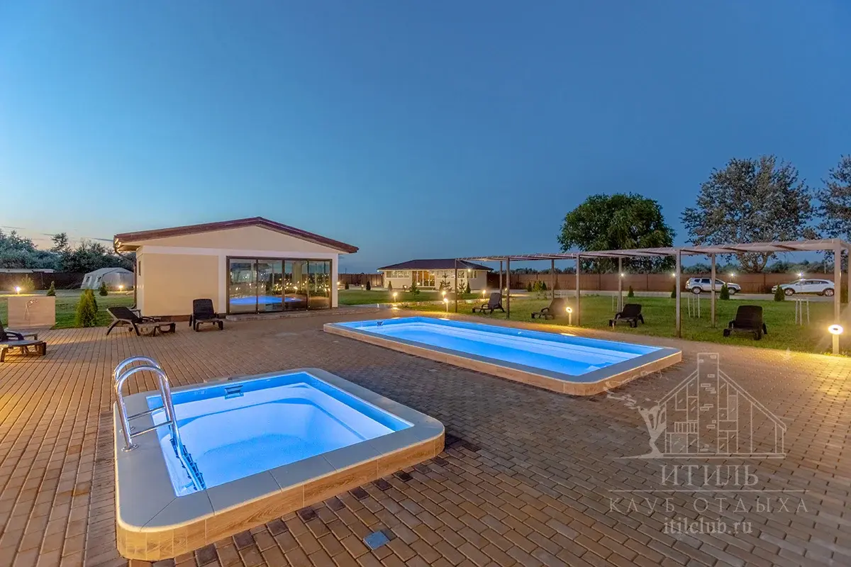 Композитная купель Laguna 3 — установка в Муроме